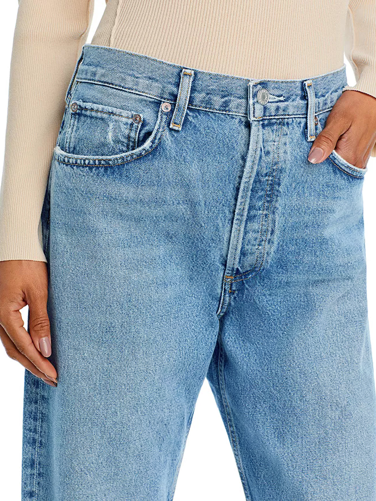 KUNMI Jeans for Women Wide Leg Baggy High Waist Boyfriends Straight Leg Stretchy Denim Pants Trendy Fall 2024