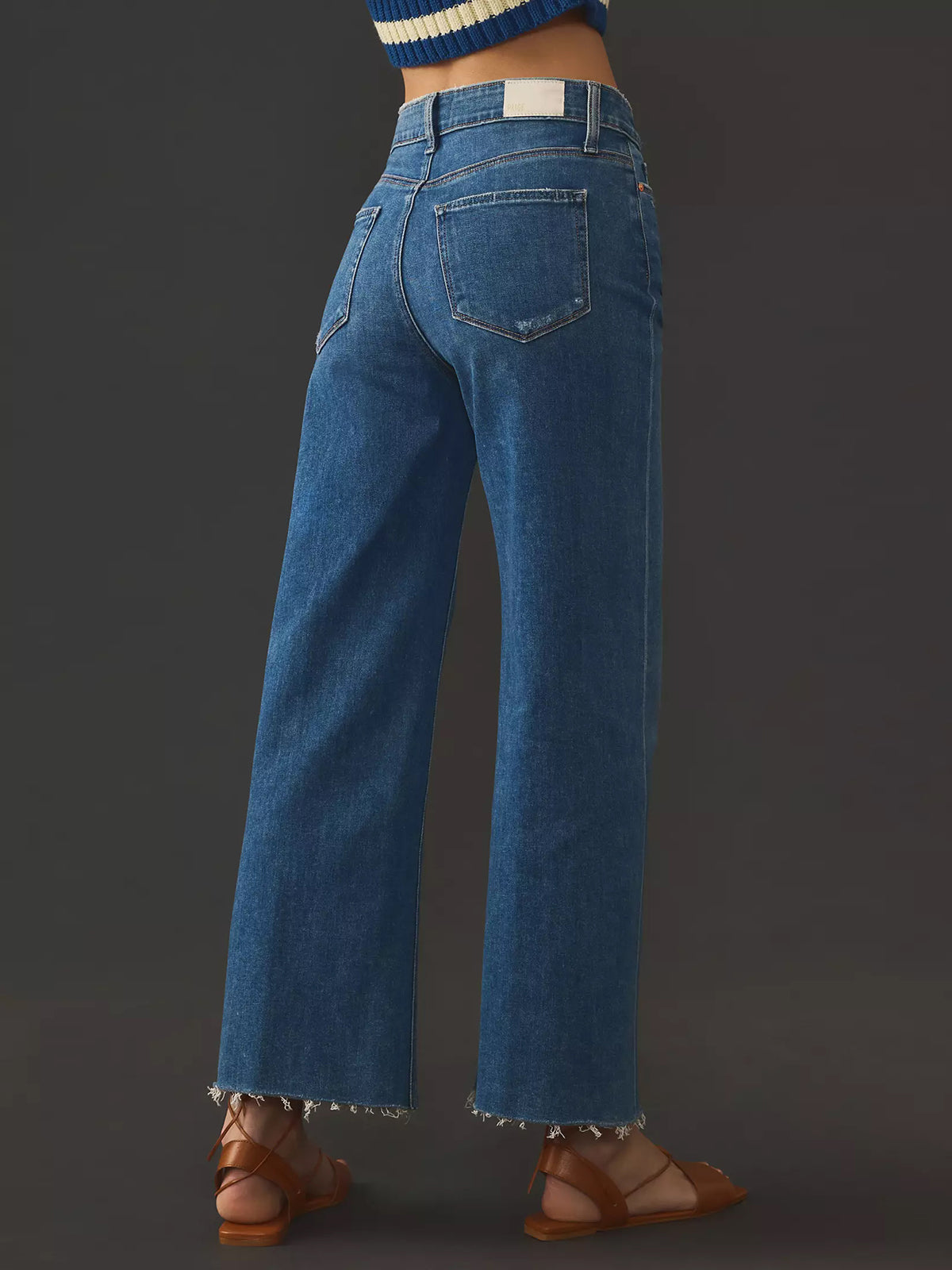 KUNMI Jeans for Women Wide Leg Baggy High Waist Boyfriends Straight Leg Stretchy Denim Pants Trendy Fall 2024