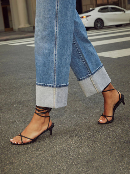KUNMI Jeans for Women Wide Leg Baggy High Waist Boyfriends Straight Leg Stretchy Denim Pants Trendy Fall 2024